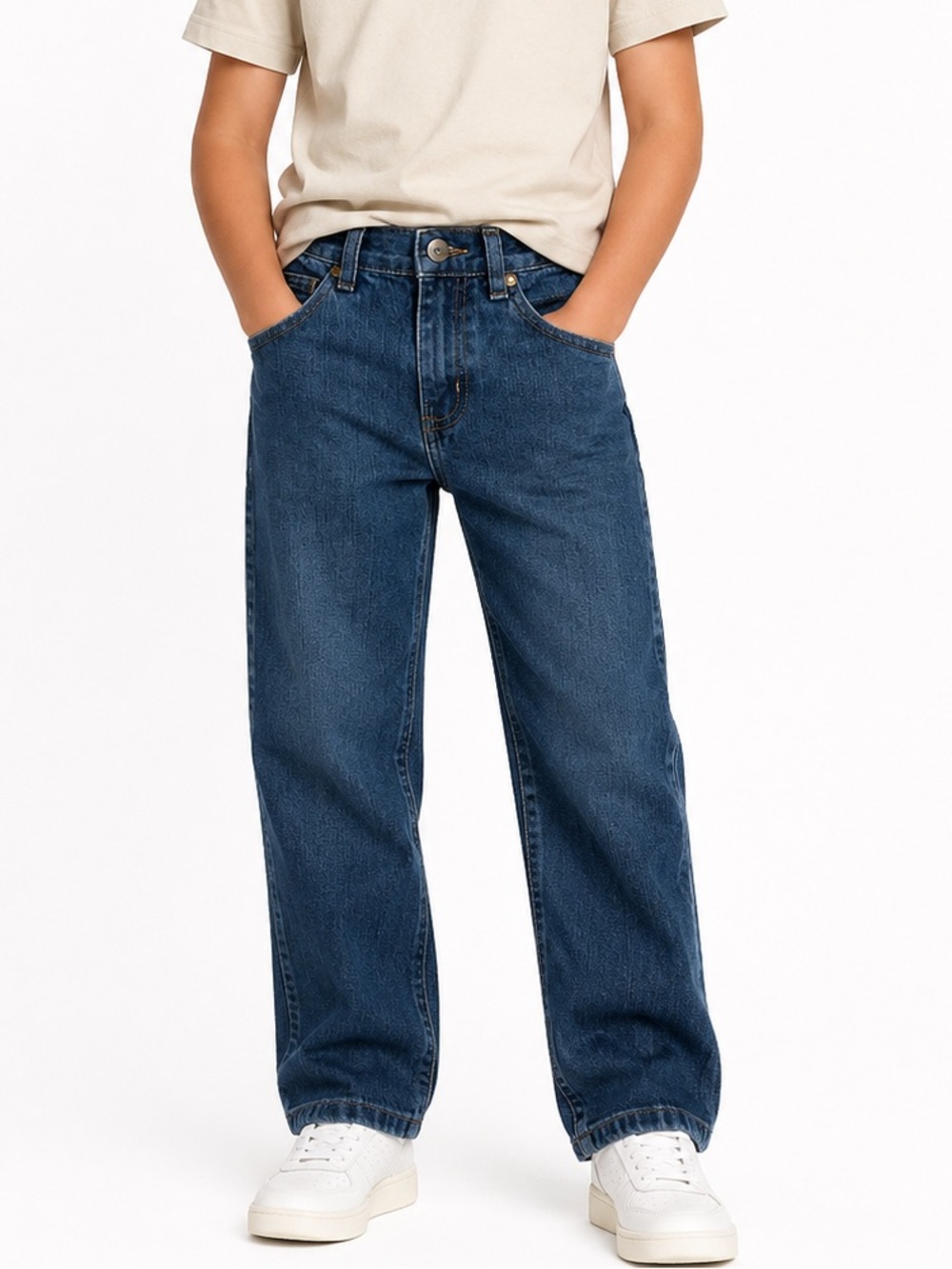 Wrangler Retro boys relaxed straight jeans size 10 slim